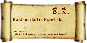 Bottenstein Kandida névjegykártya